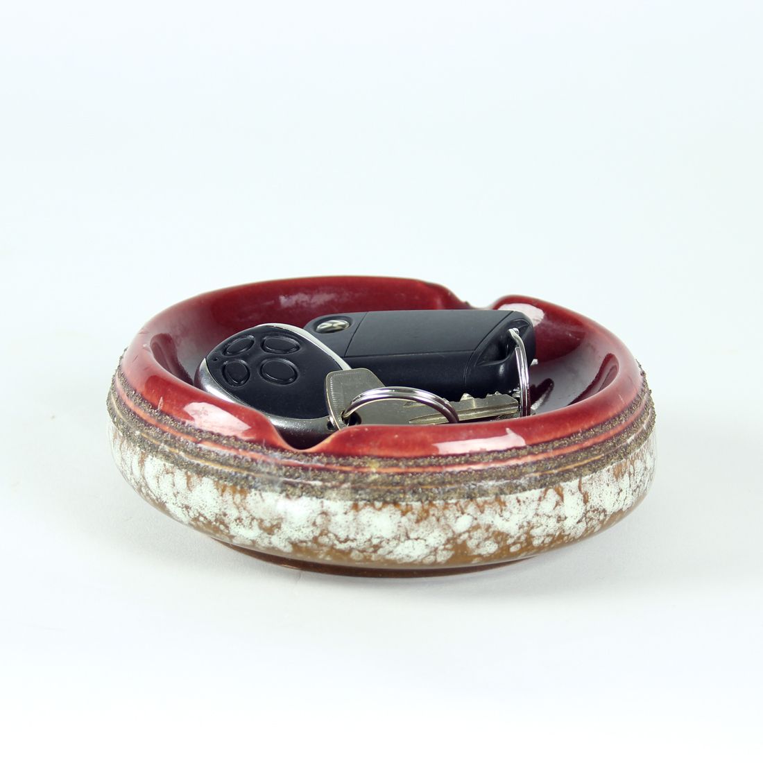 Mid Century Ceramic Ashtray, Czechoslovakia 1960s photo Home Decor