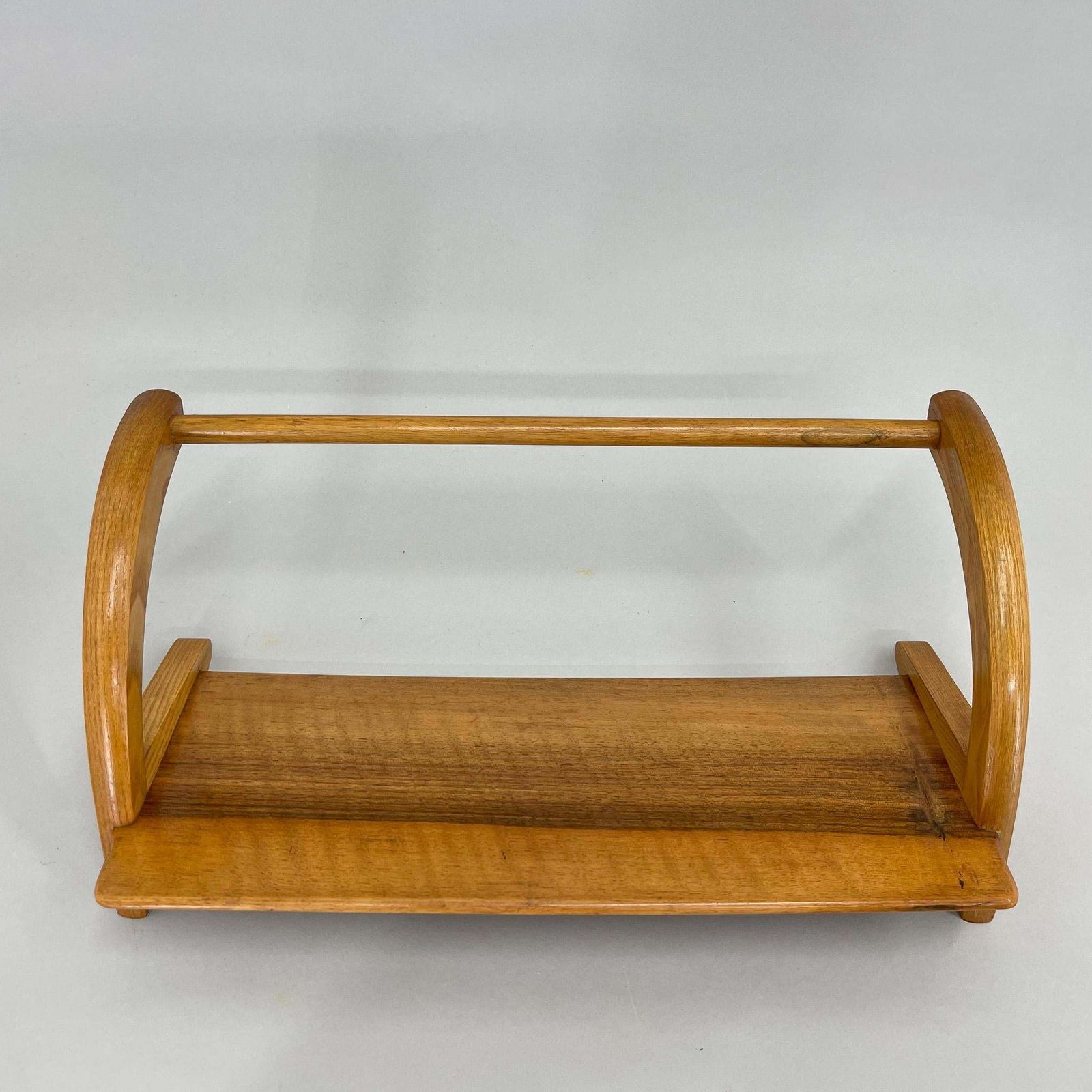 1970's Unique Book Stand Shelf By Uluv, Czechoslovakia photo vinterior