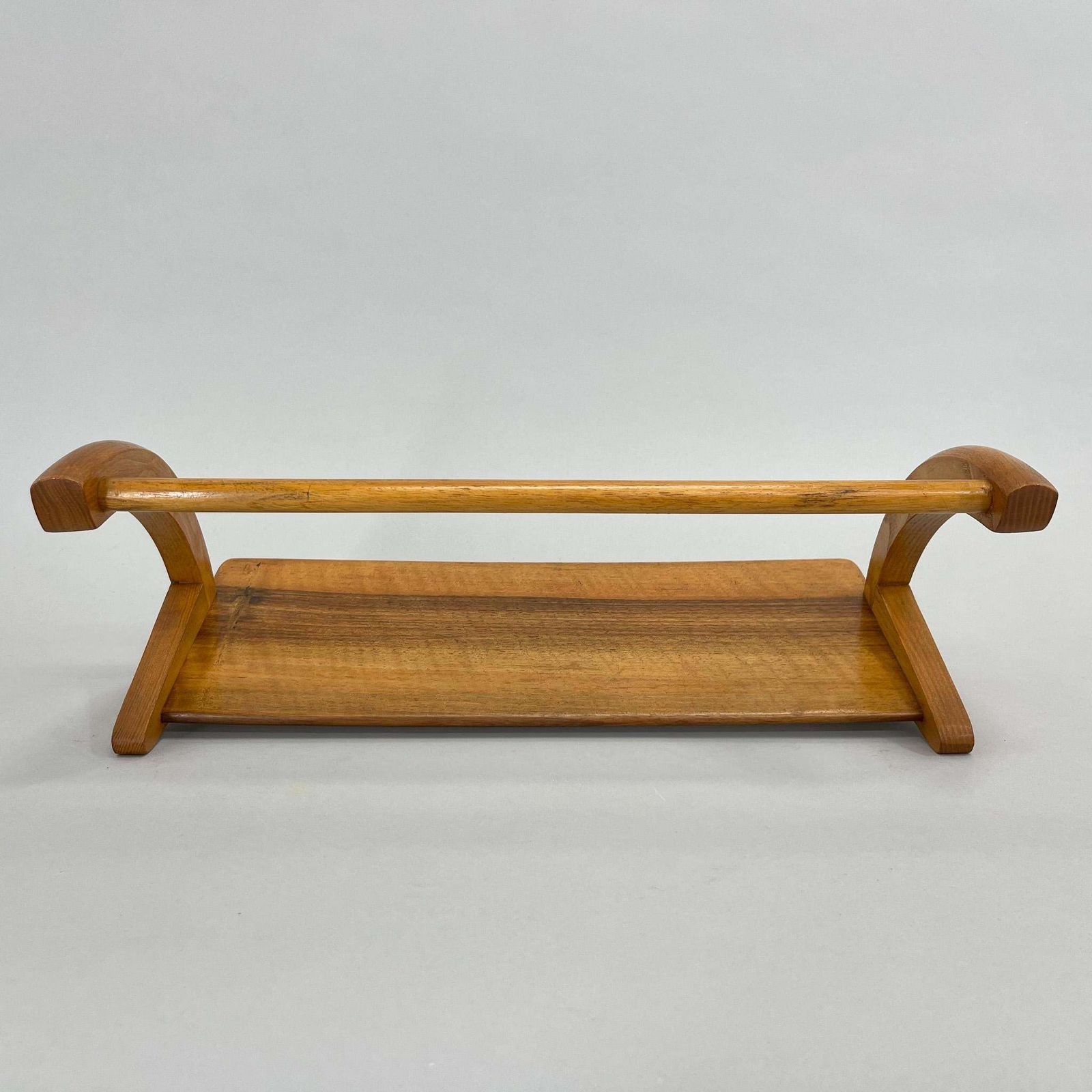 1970's Unique Book Stand Shelf By Uluv, Czechoslovakia photo vintage