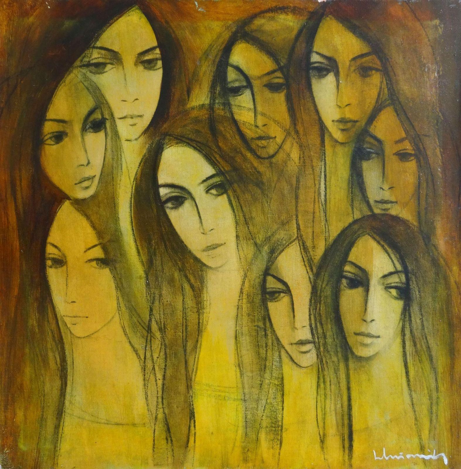 Laimdots Murnieks Woman. 1976. Oil On Canvas