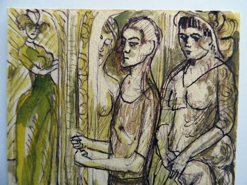 Youth 1961 Paper Mixed Media, 1960s photo for sale