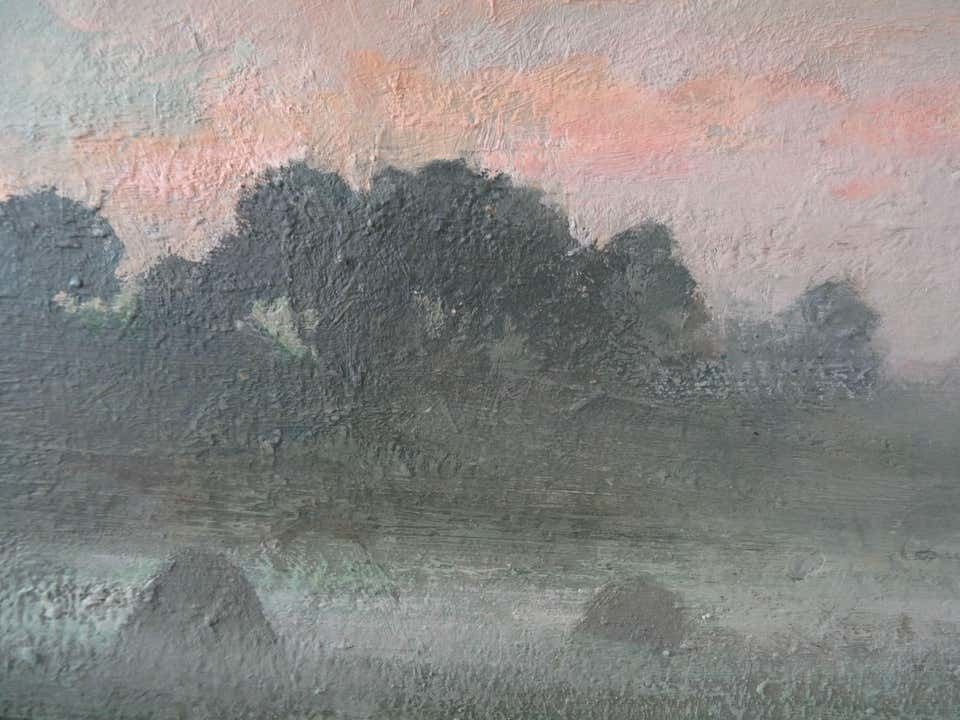 Alfejs Bromults Morning Fog 1975 Cardboard, Oil photo 862.0