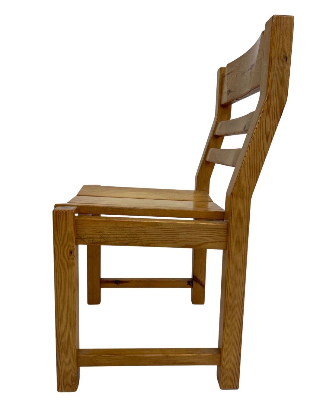 photo vintage Vintage Minimalist Design Dining Chair From The 70s