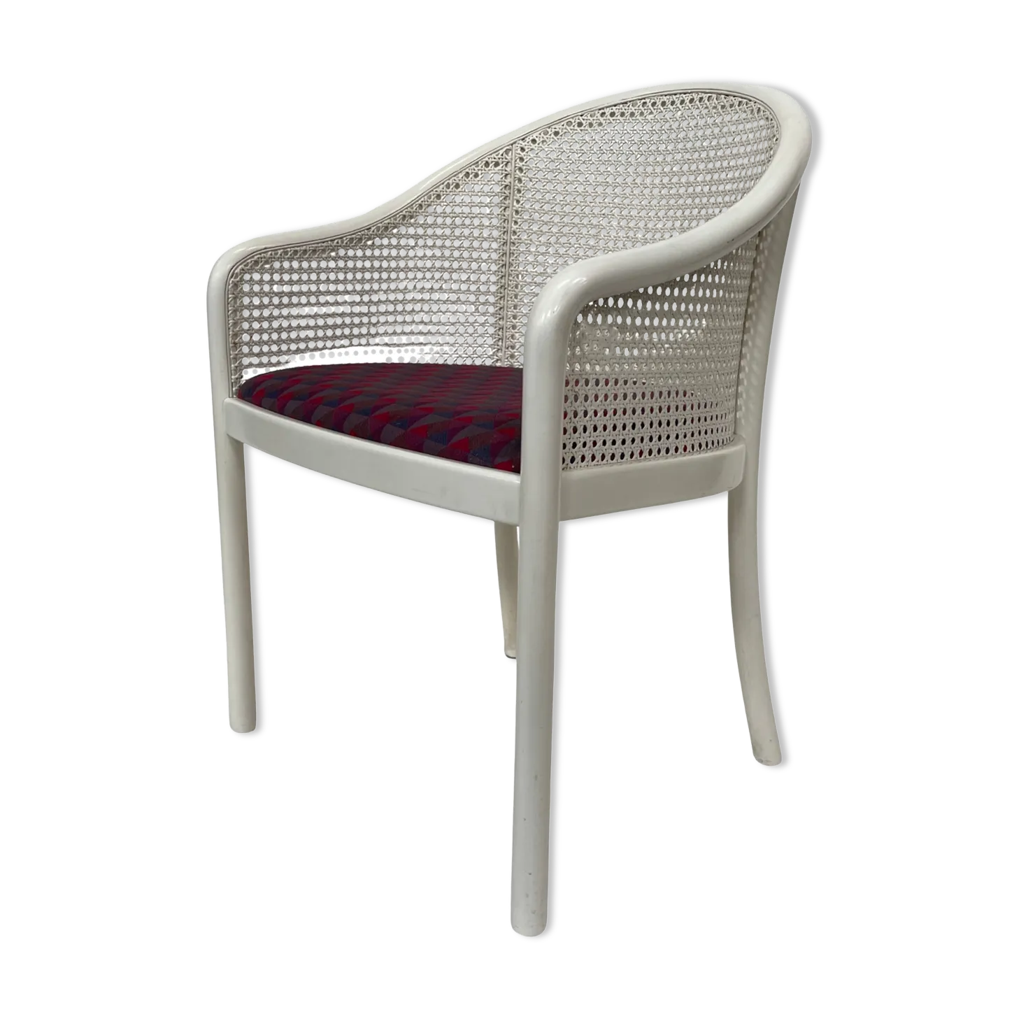 Vintage Cane Armchair 80, 1980s