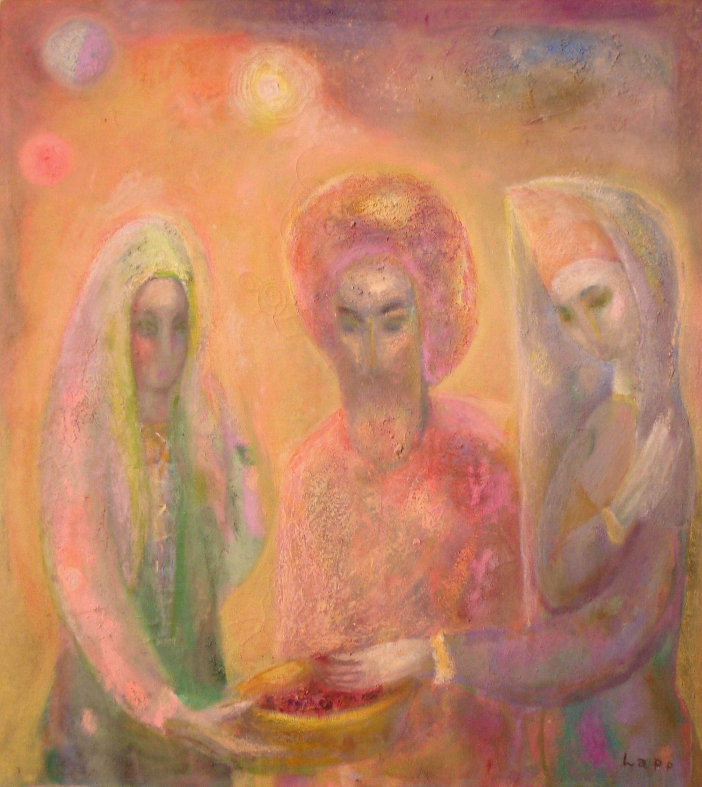 Roman Lapp South. 1993, Oil On Canvas