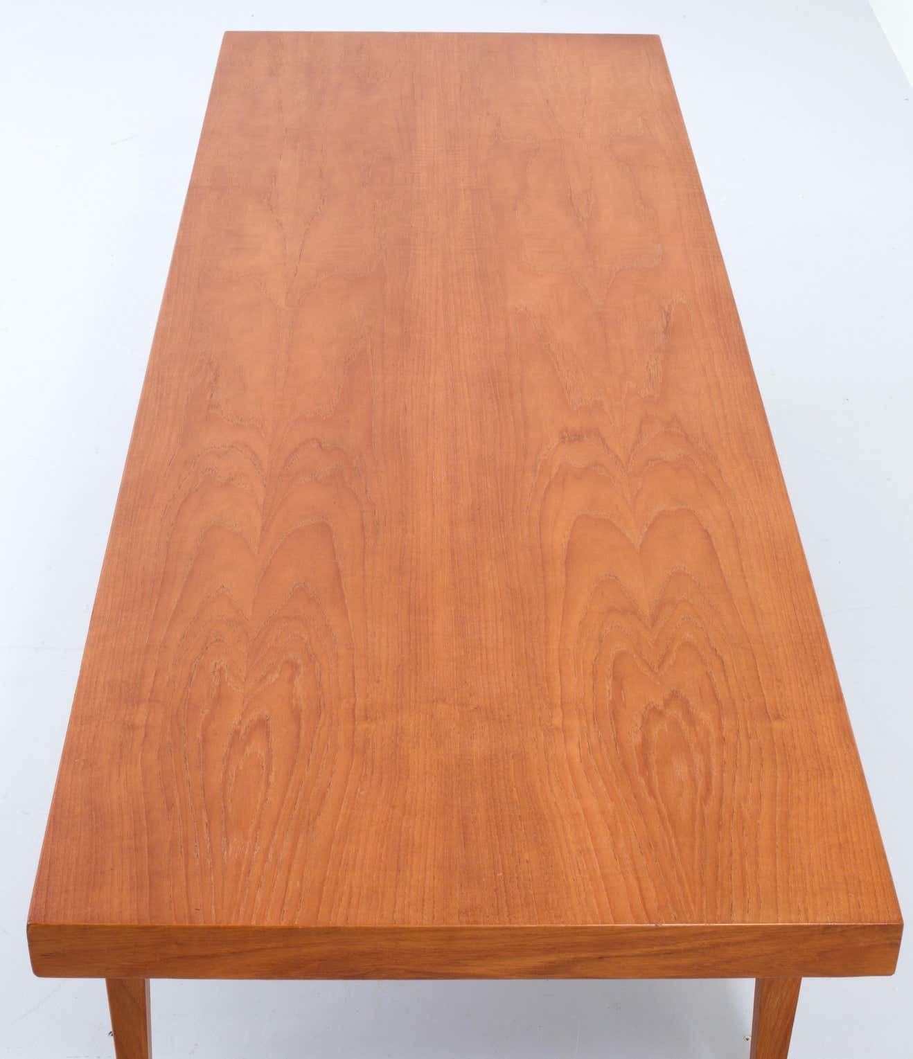 Large Coffee Table In Teak By Severin Hansen For Bovenkamp, Denmark, 1960s photo Furniture