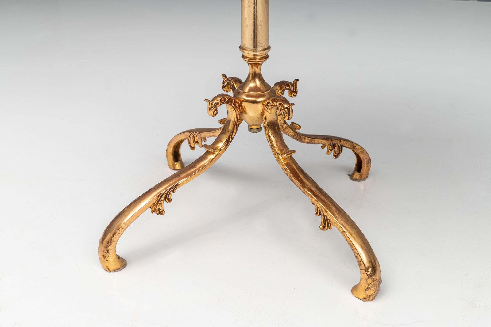 Chess Table By Aldo Tura In Lacquered Goatskin And Brass photo for sale
