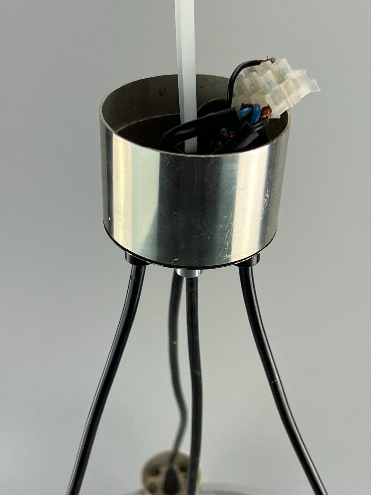 photo furniture 60er 70er Jahre Lampe Leuchte Deckenlampe Kronleuchter Glas Chrome Space Age