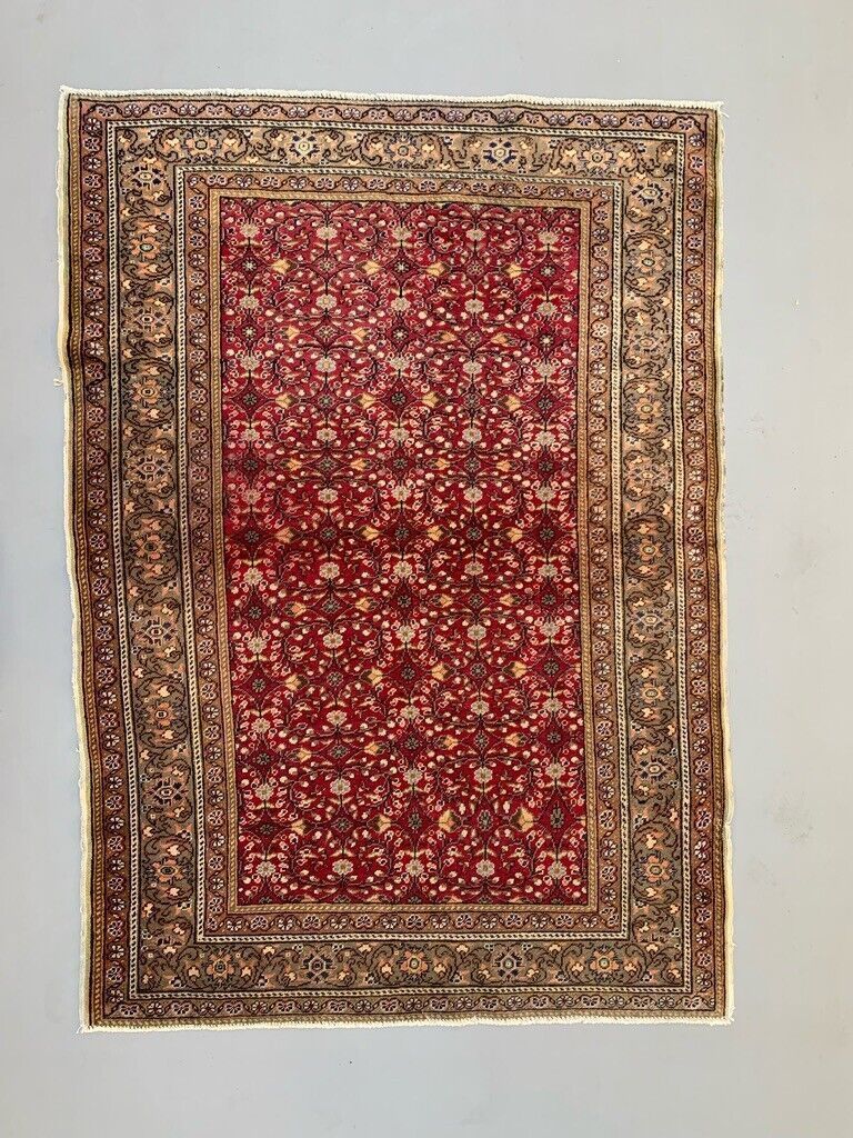 Vintage Turkish Rug 173x122 Cm Shabby Carpet Central Anatolian Medium photo furniture