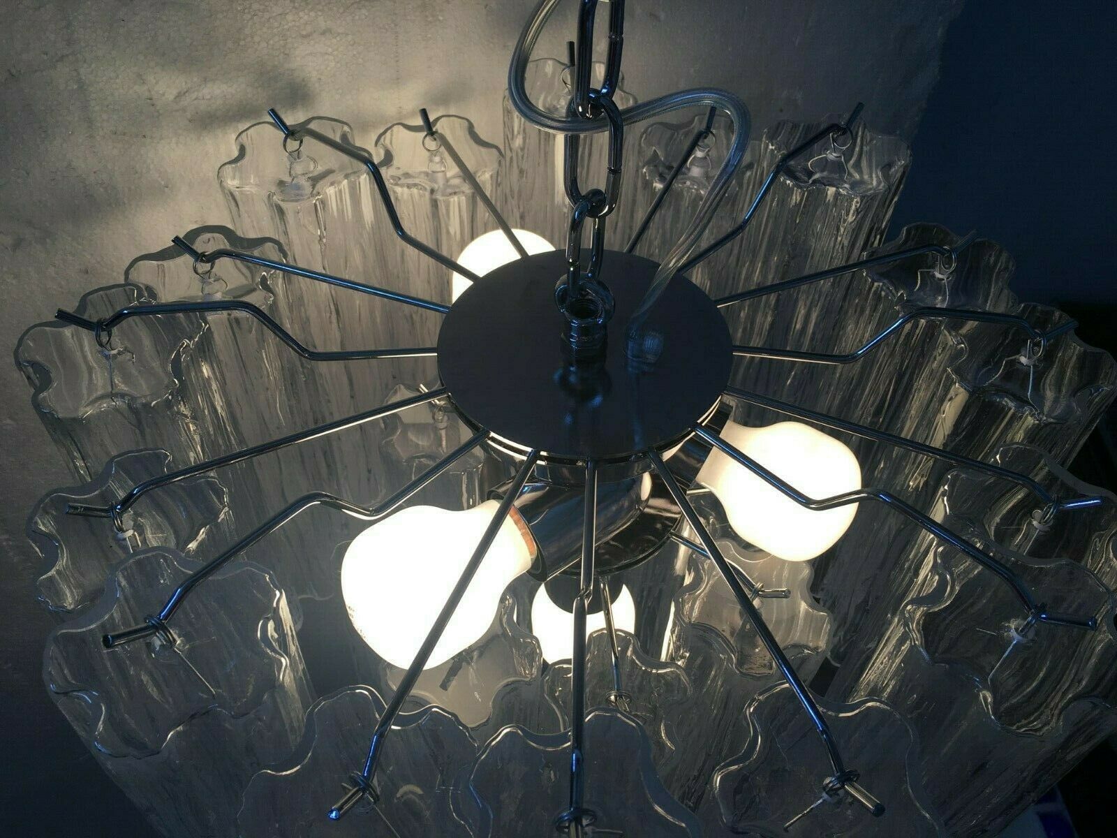 Impressive Murano Glass Sputnik Chandelier Like Mazzega Zuccheri Venini Barovier Style photo buy