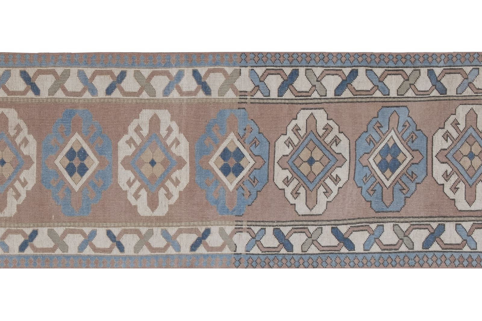 photo furniture Vintage Anatolian Oushak Kars Runner 2'7" X 12'6"
