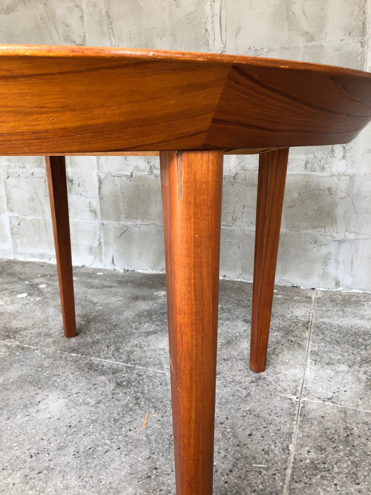 photo vintage Extendable Danish Teak Table, 1960s