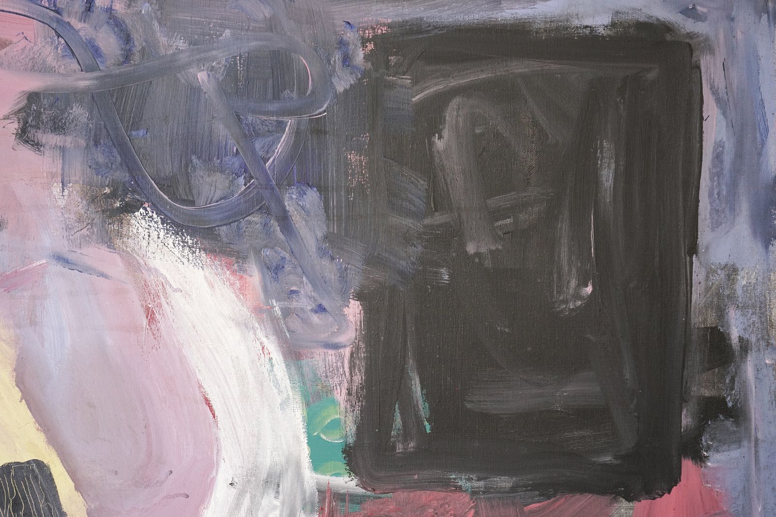 N. Montiel – Abstract, Jaren 1970, Olieverf Op Doek photo 882.0