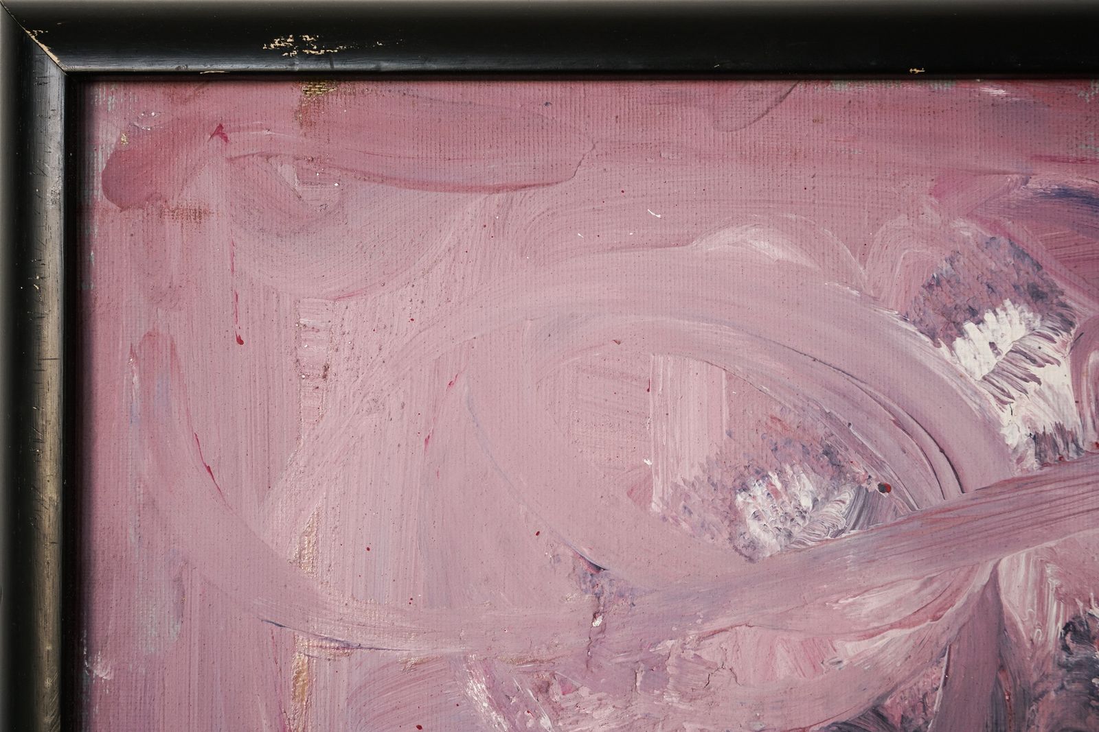 Kunst N. Montiel – Abstract, Jaren 1970, Olieverf Op Doek photo