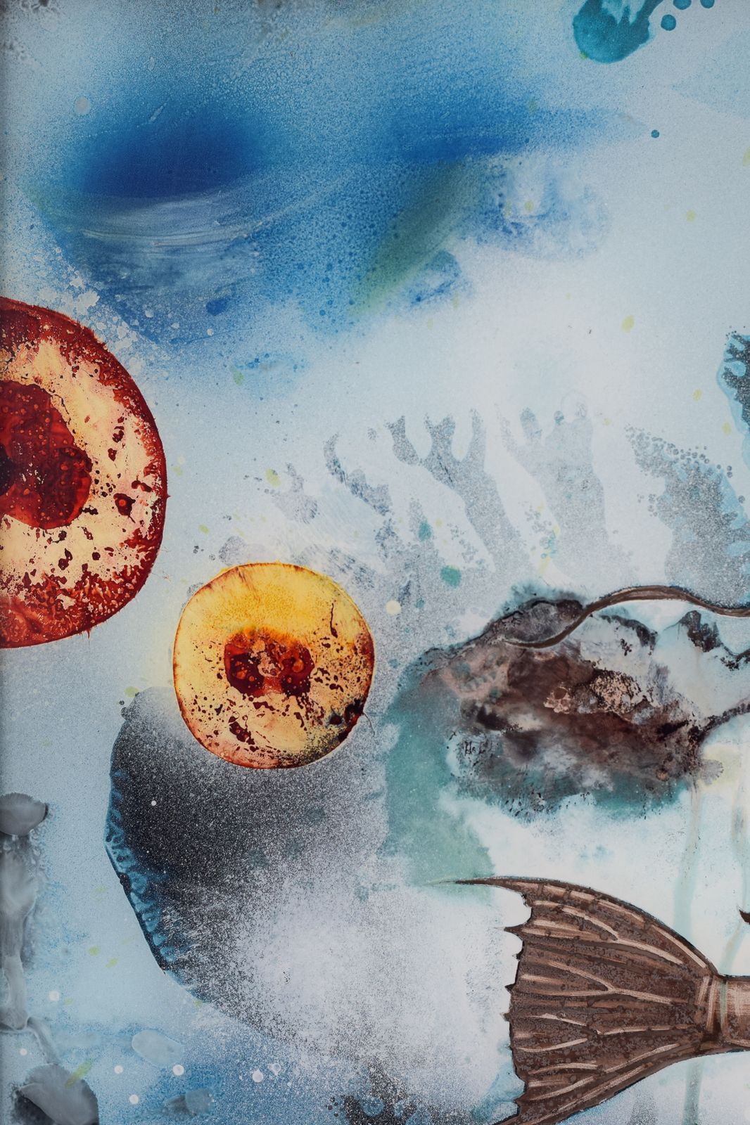 Pablo Sumbhu – Twee Aquarellen photo Kunst