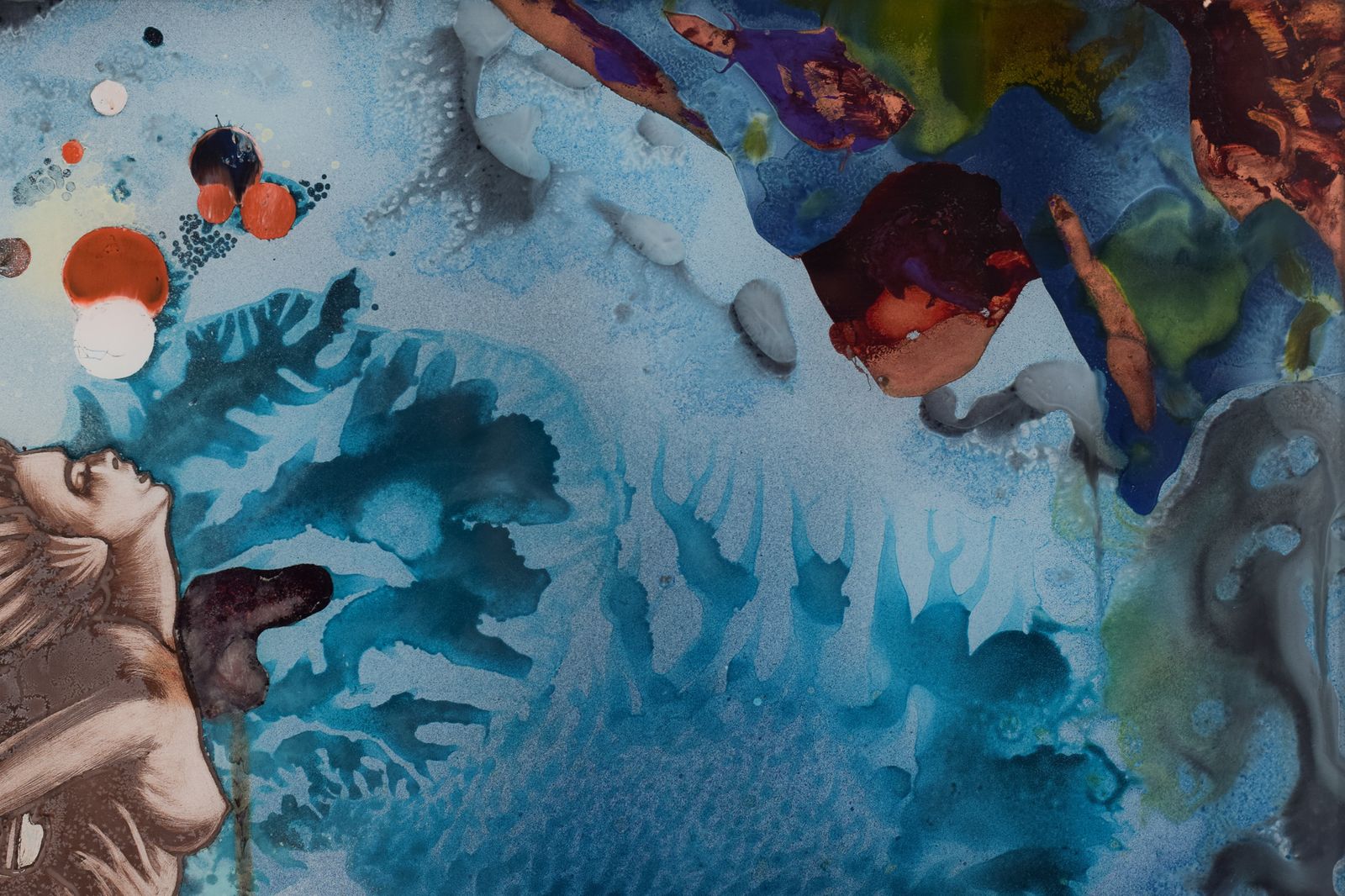 Pablo Sumbhu – Twee Aquarellen photo vinterior