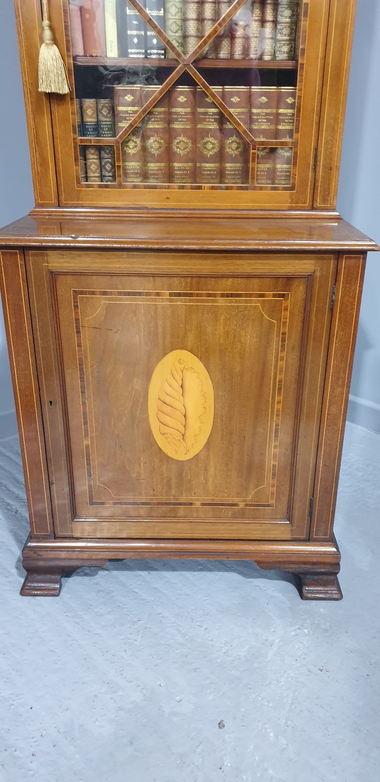 Super Mahogany Bookcase Of Small Proportions photo vinterior