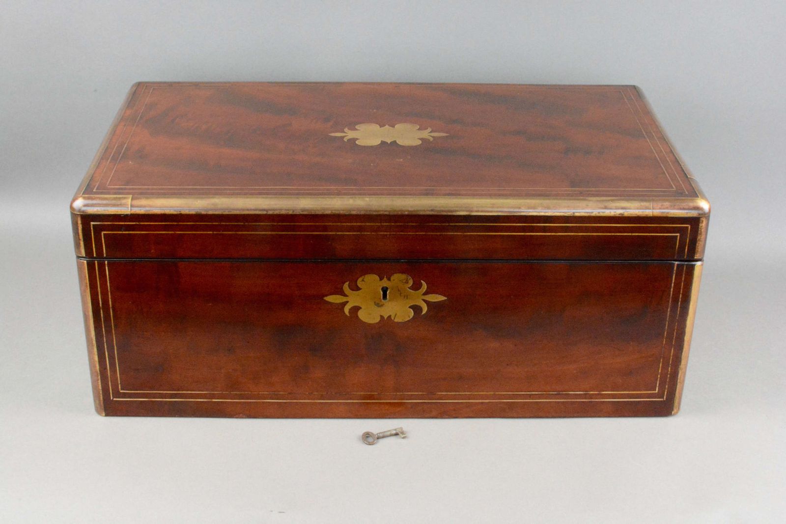 A Large Regency Period Writing Slope Box.C 1820