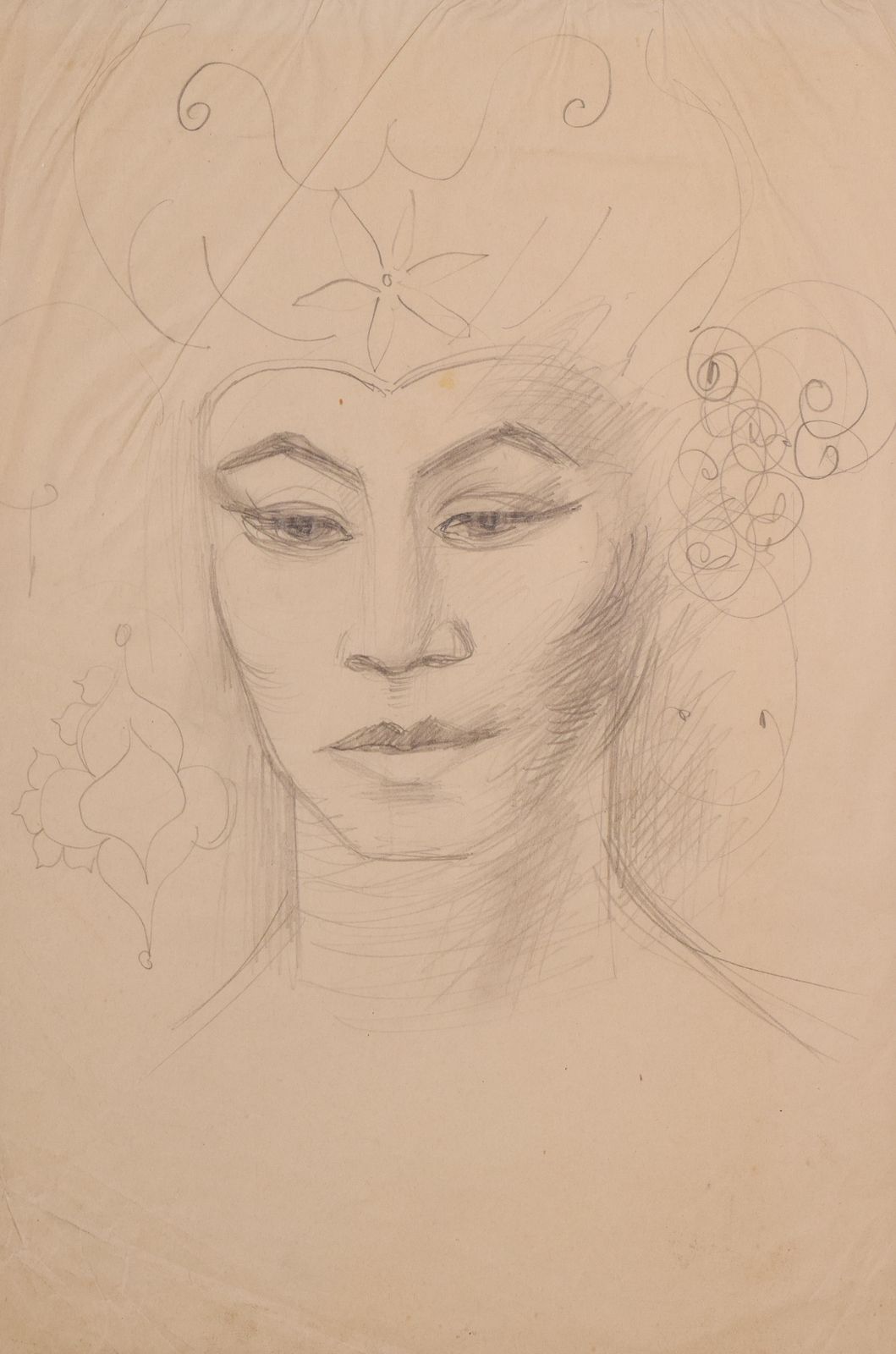 Portrait Of A Lady, Early 20th Century