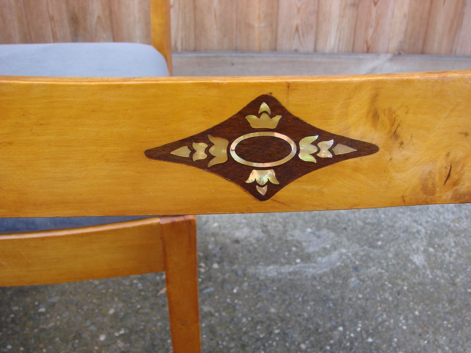 Set Of 4 Art Deco Chairs, 1940s photo vinterior