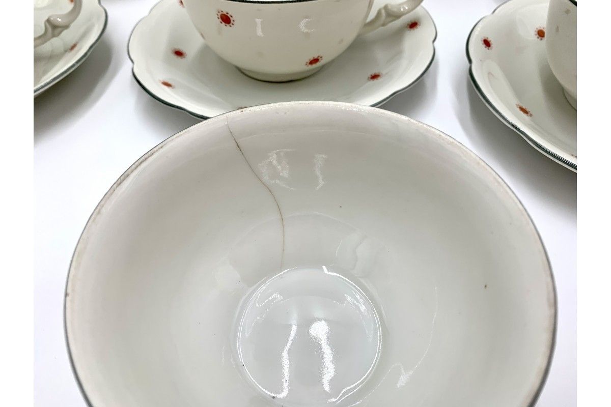 Parts Of The Giesche Coffee Service, Poland, 1940s photo buy