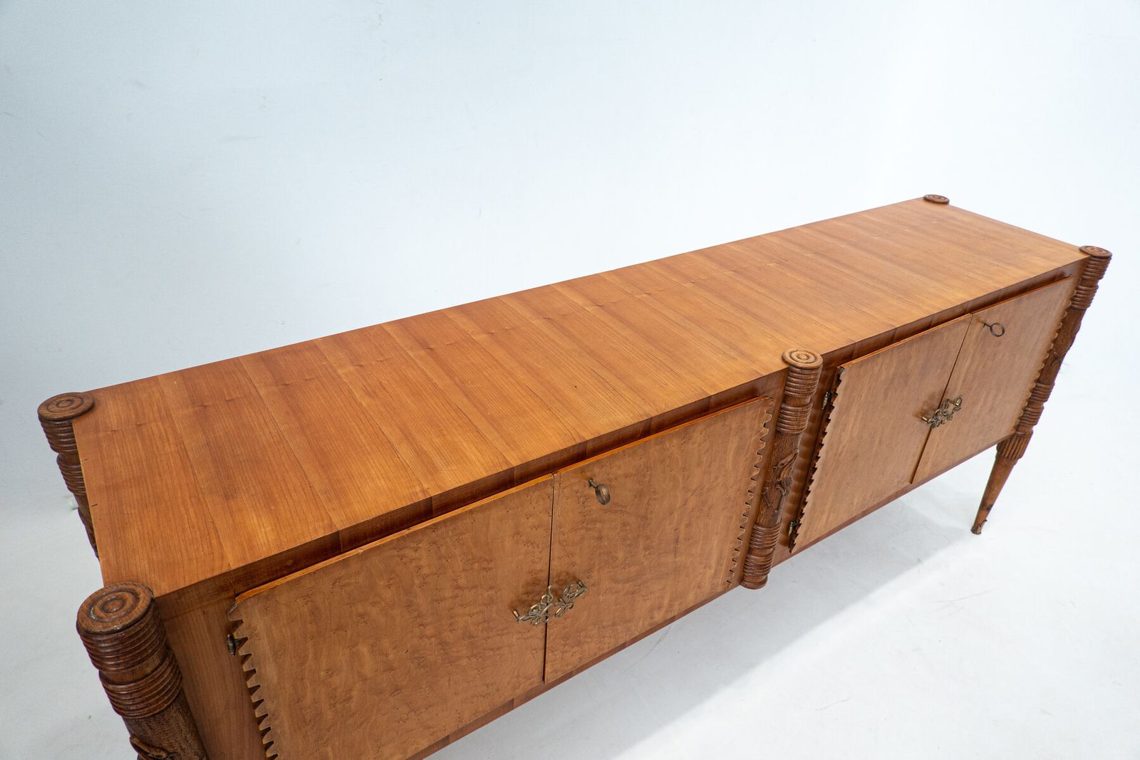 Mid Century Italian Wooden Sideboard By Pier Luigi Colli photo Furniture