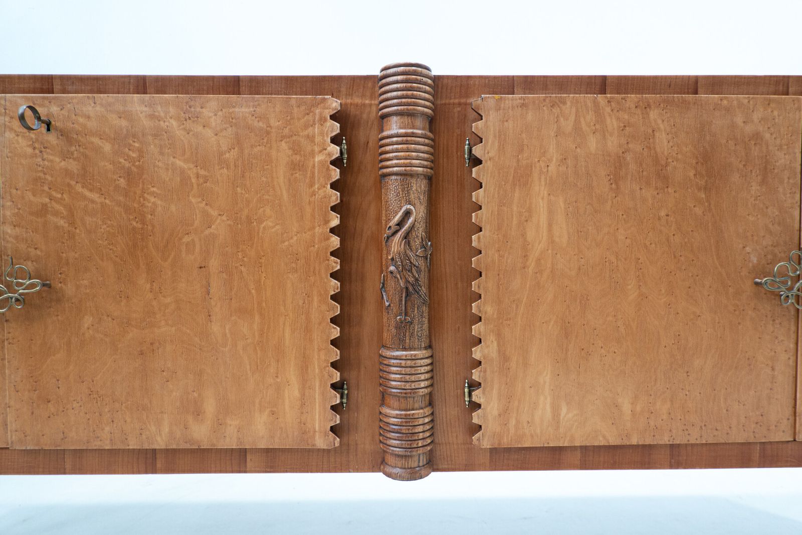 Mid Century Italian Wooden Sideboard By Pier Luigi Colli photo vinterior