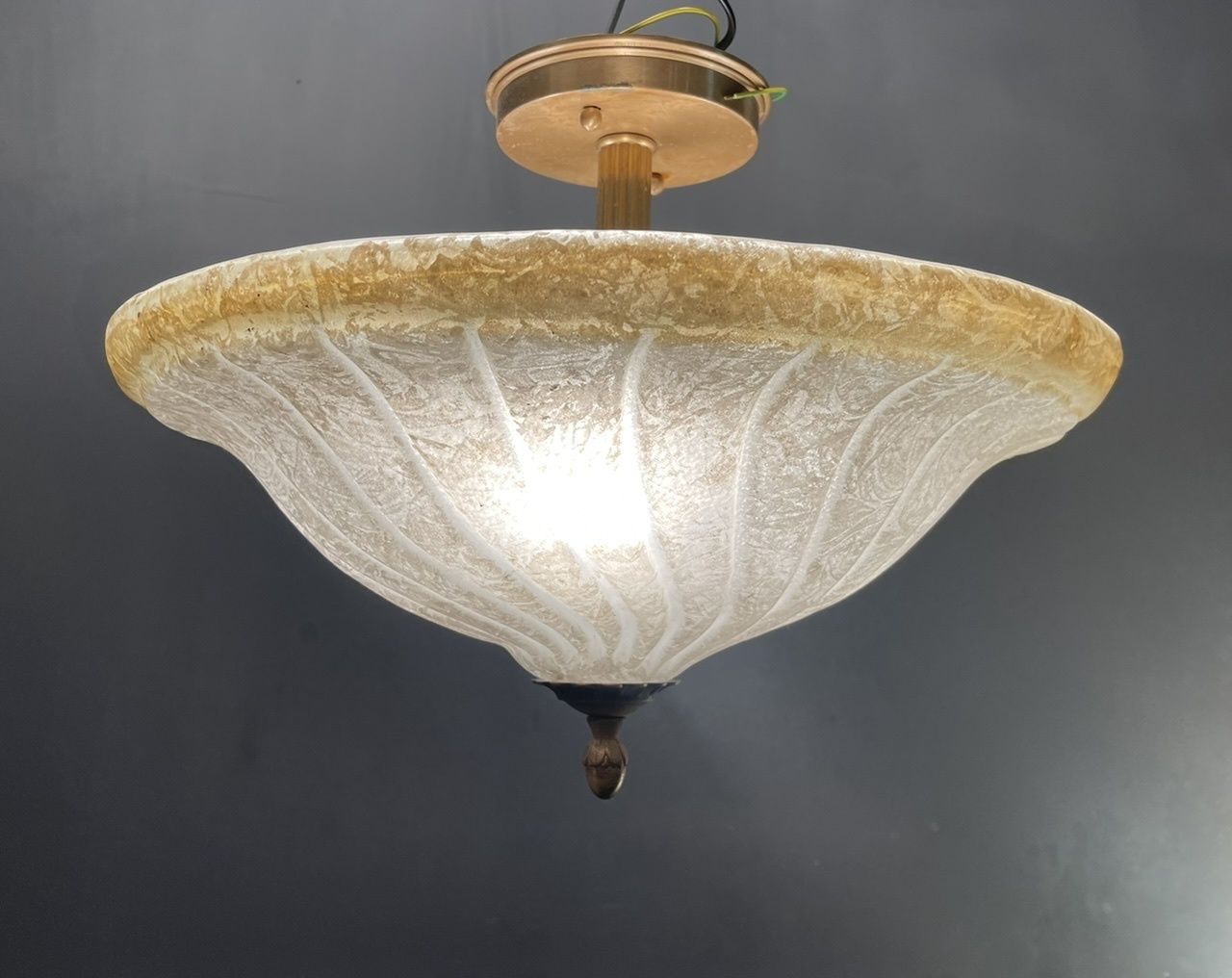 Murano Glass Light Pendant Set Of 2 By Zonca Italy photo vinterior
