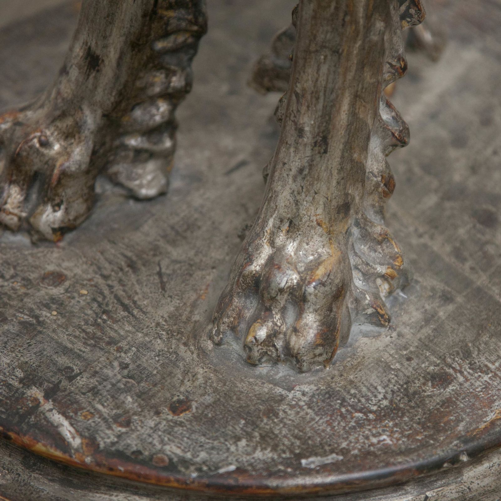 A Pair Of 19th C Carved Torcheres In The Form Of Winged Dragons Carved Torcheres photo vinterior
