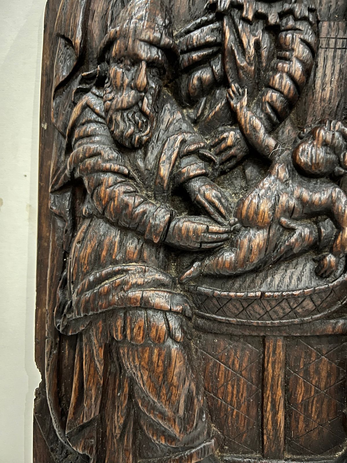 Carved Panel Of The Circumcision Of Christ C1580 1610 photo furniture