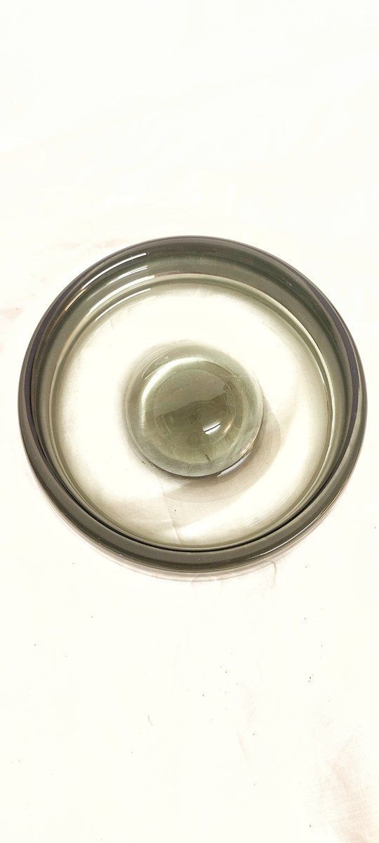 Holmegaard Glass Ashtray Or Bowl From Lütken, 1960s photo Home Decor