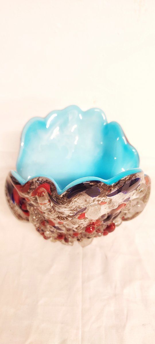 Murano Glass Centerpiece, 1980s photo Home Decor
