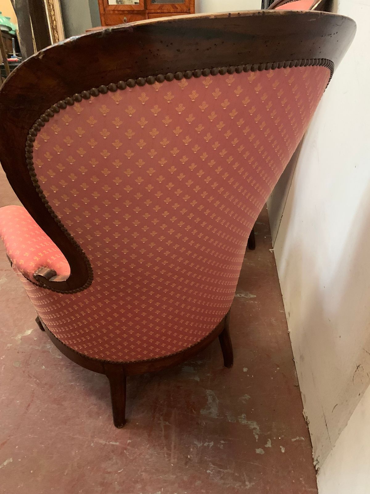 photo for sale Pair Of Louis Philippe Armchairs In 19th Century Mahogany