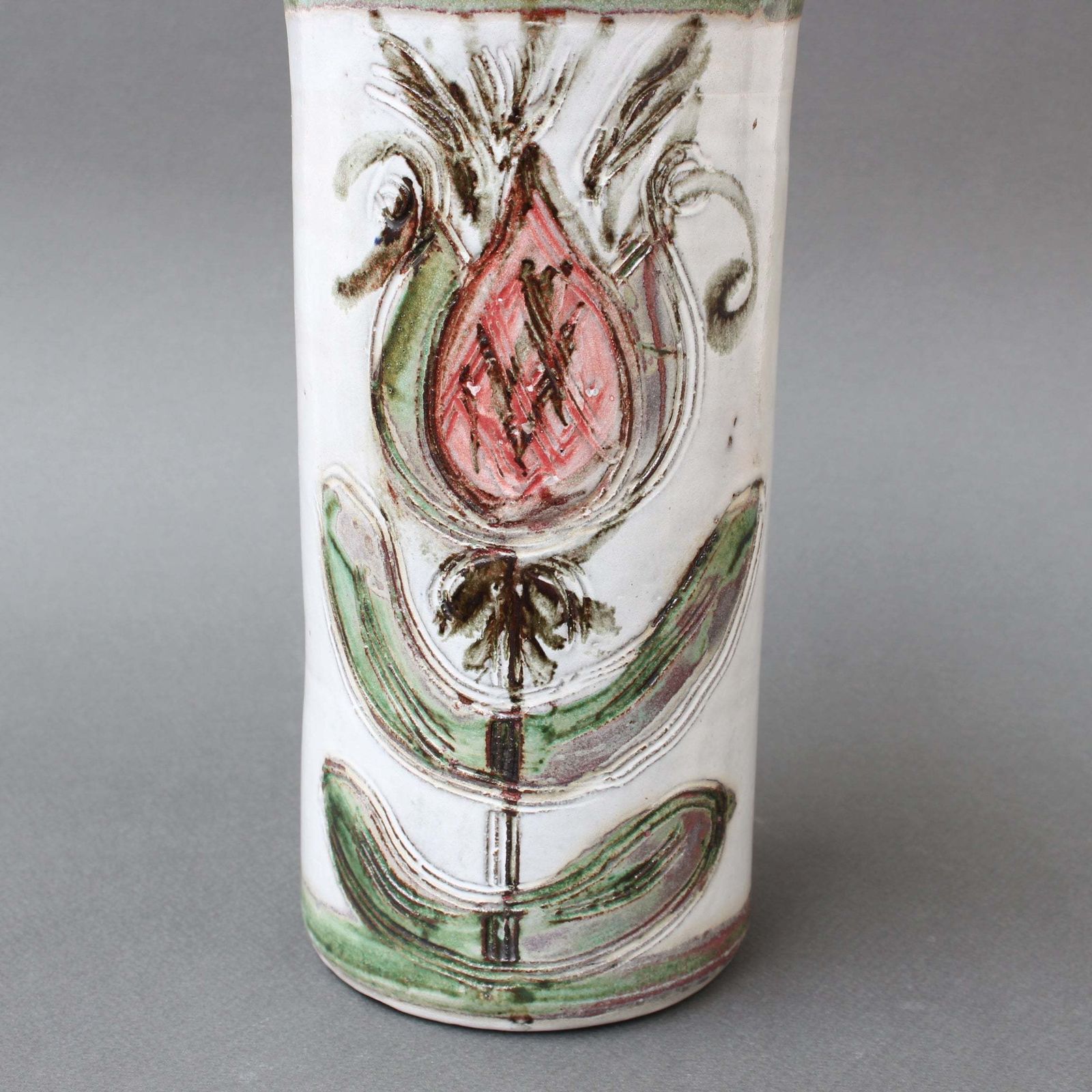 Mid Century French Decorative Vase By Albert Thiry (Circa 1960s) photo buy
