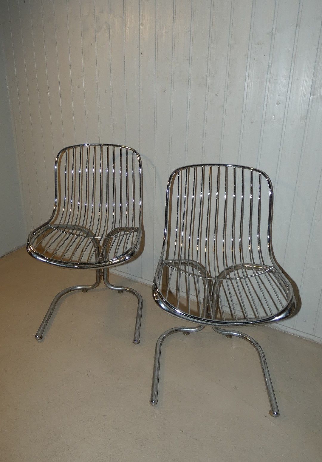 Italian Radiofreccia Chairs By Gastone Rinaldi For Rima, 1970s, Set Of 2 photo furniture