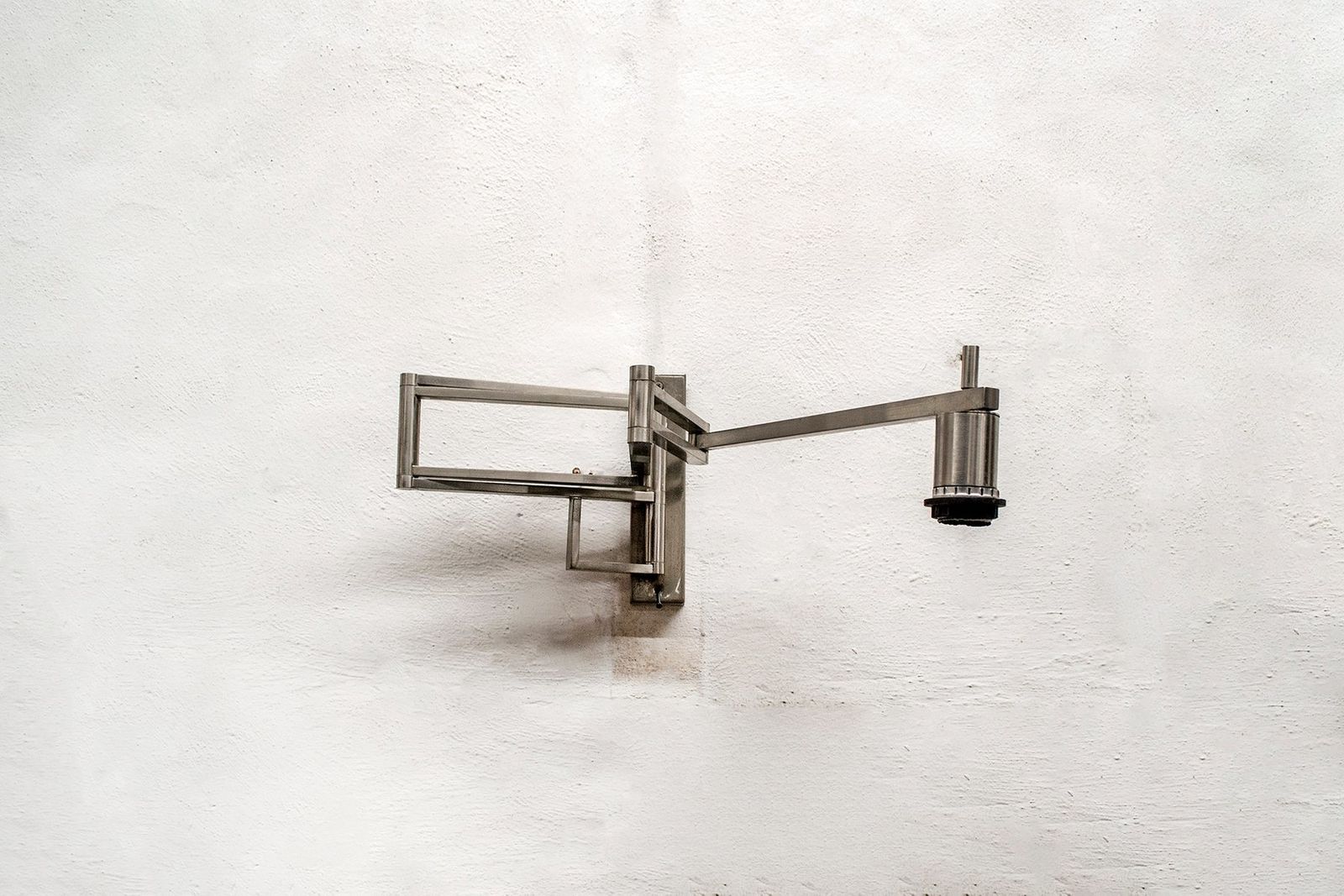 Steel Wall Lamp By Goffredo Reggiani For Reggiani Italy 1970s photo furniture