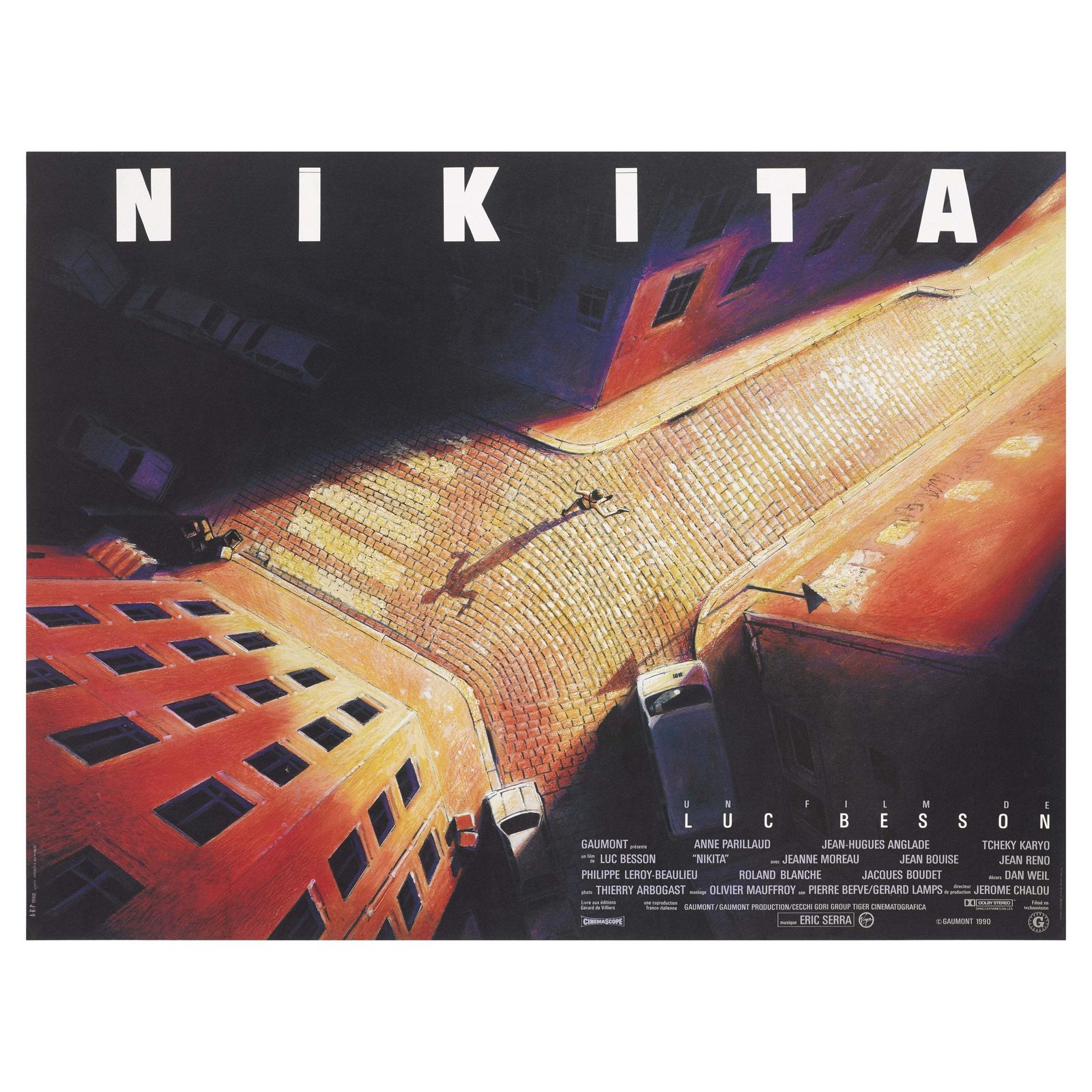 Original French Film Poster For Nikita