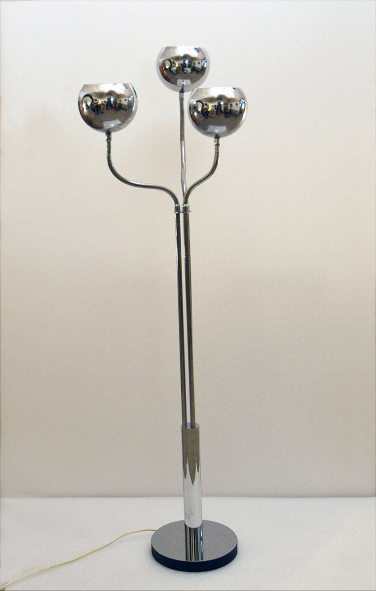 Floor Lamp With 3 Lights By Goffredo Reggiani For Reggiani, 1970s photo 1865.0