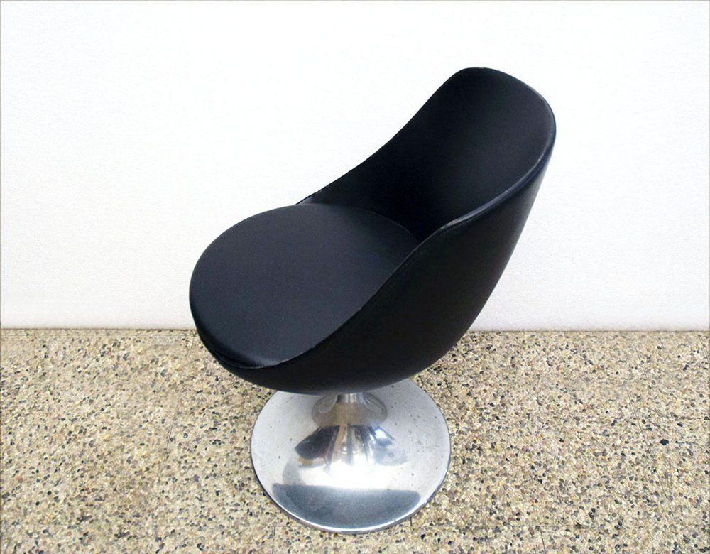 Tulip Swivel Chairs, Italian, 1970s, Set Of 4 photo for sale