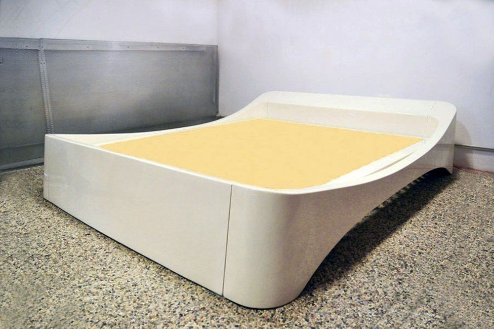 Space Age Fiberglass Bed By Astarte, 1970s photo furniture