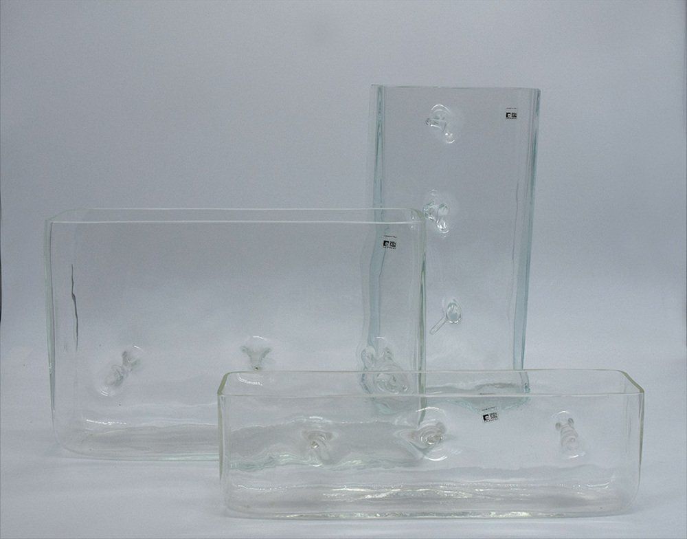 Murano Repetaj Vases By Renato Toso For Fratelli Toso, 1968, Set Of 3 photo furniture