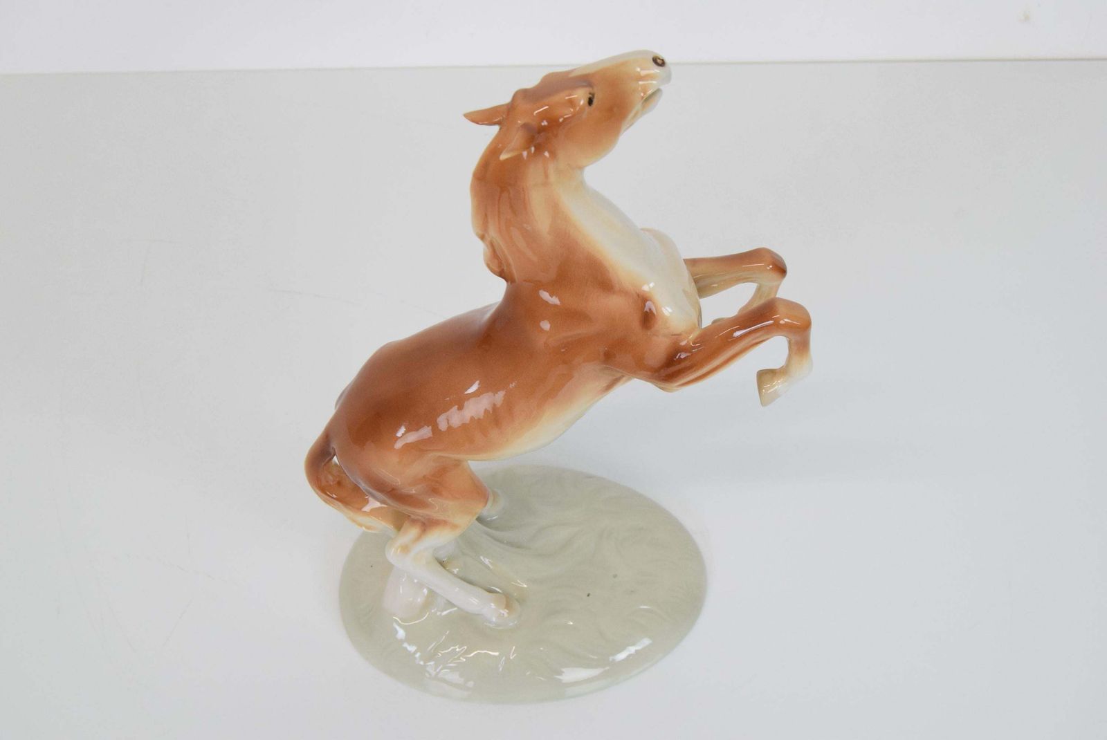 photo for sale Royal Dux,Prancing Horse/Porcelain,1940's.