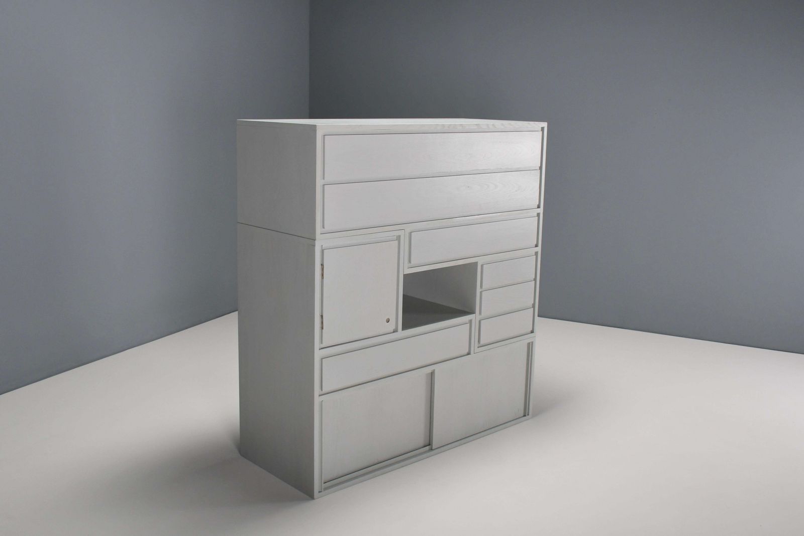 Rare Transformable ‘Kaidan’ Cabinet By Kazuhide Takahama For Gavina, Italy 1962 photo for sale