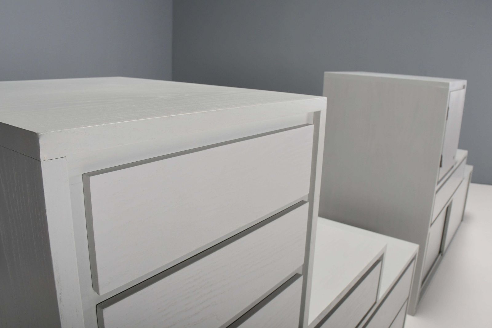 photo furniture Rare Transformable ‘Kaidan’ Cabinet By Kazuhide Takahama For Gavina, Italy 1962