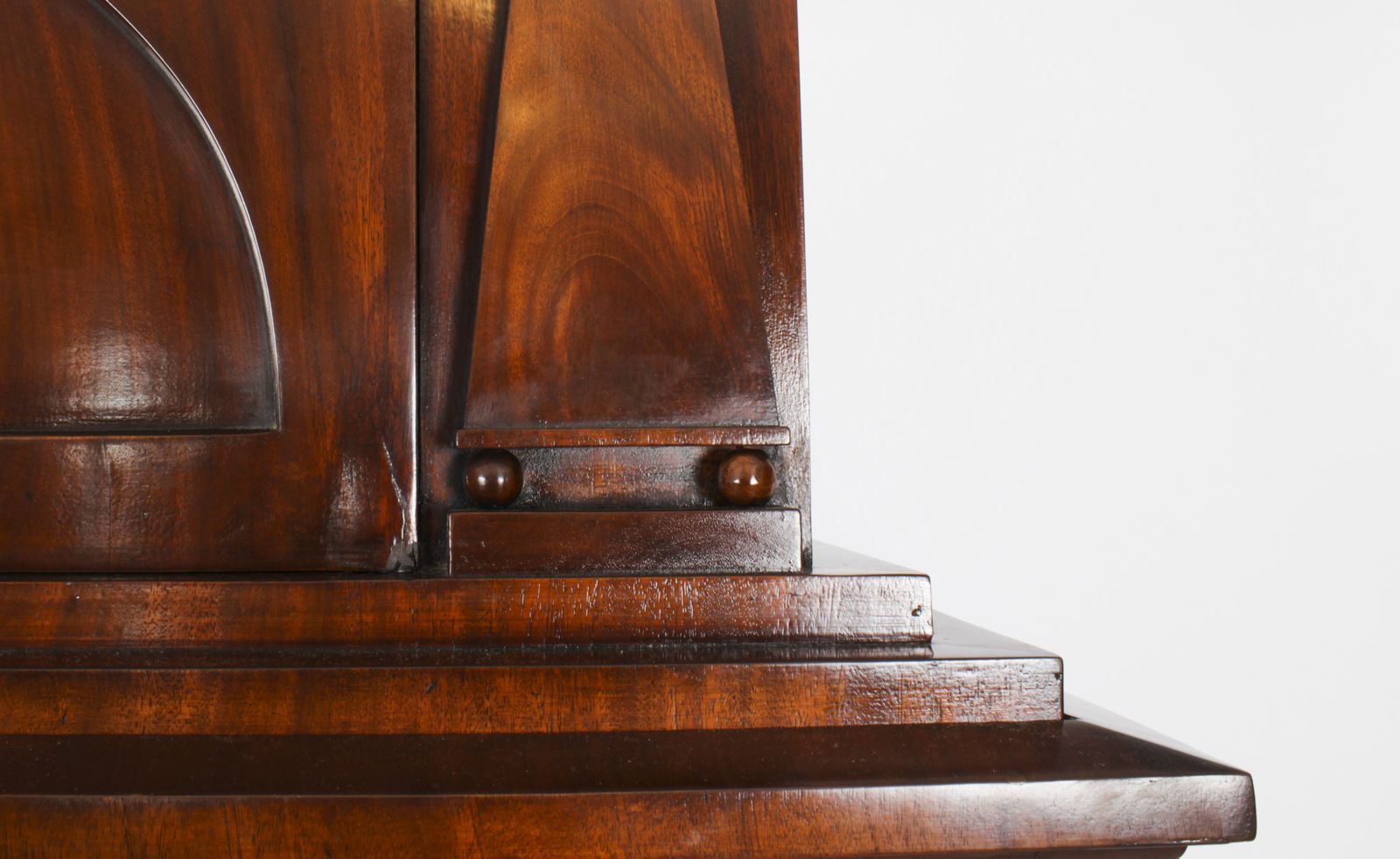 Antique Biedermeier Secretaire Chest Secretaire Abattant19th C photo vintage