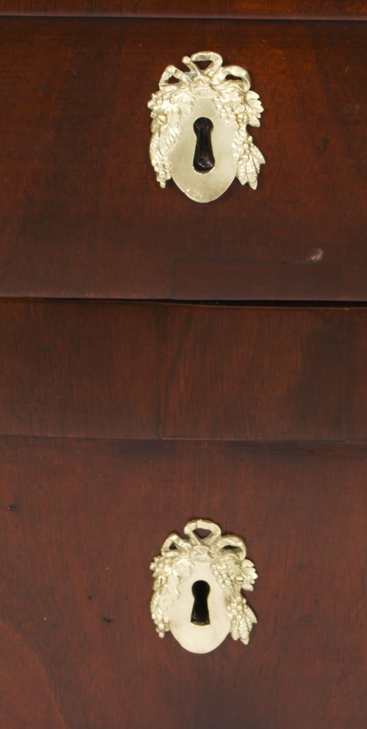 Furniture Antique Biedermeier Secretaire Chest Secretaire Abattant19th C photo