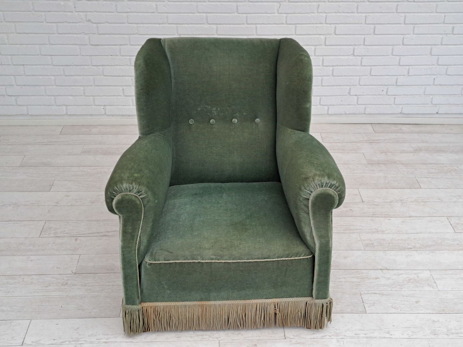 60s, Danish Design By Fritz Hansen, Relax Lounge Chair, Original Condition photo vinterior