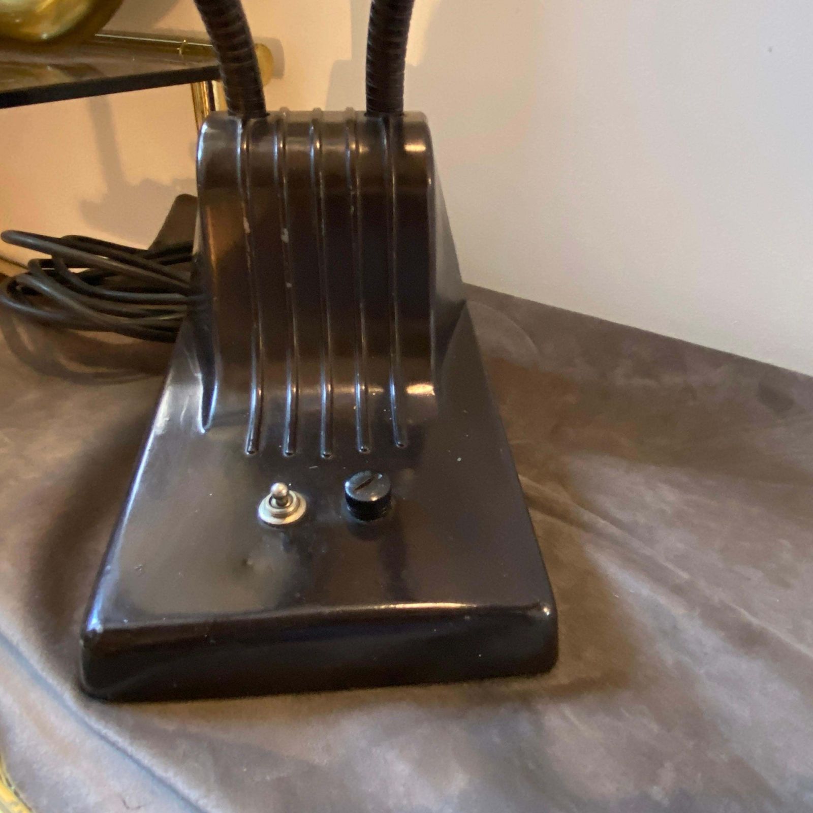 1960s Industrial Italian Metal Desk Lamp photo buy