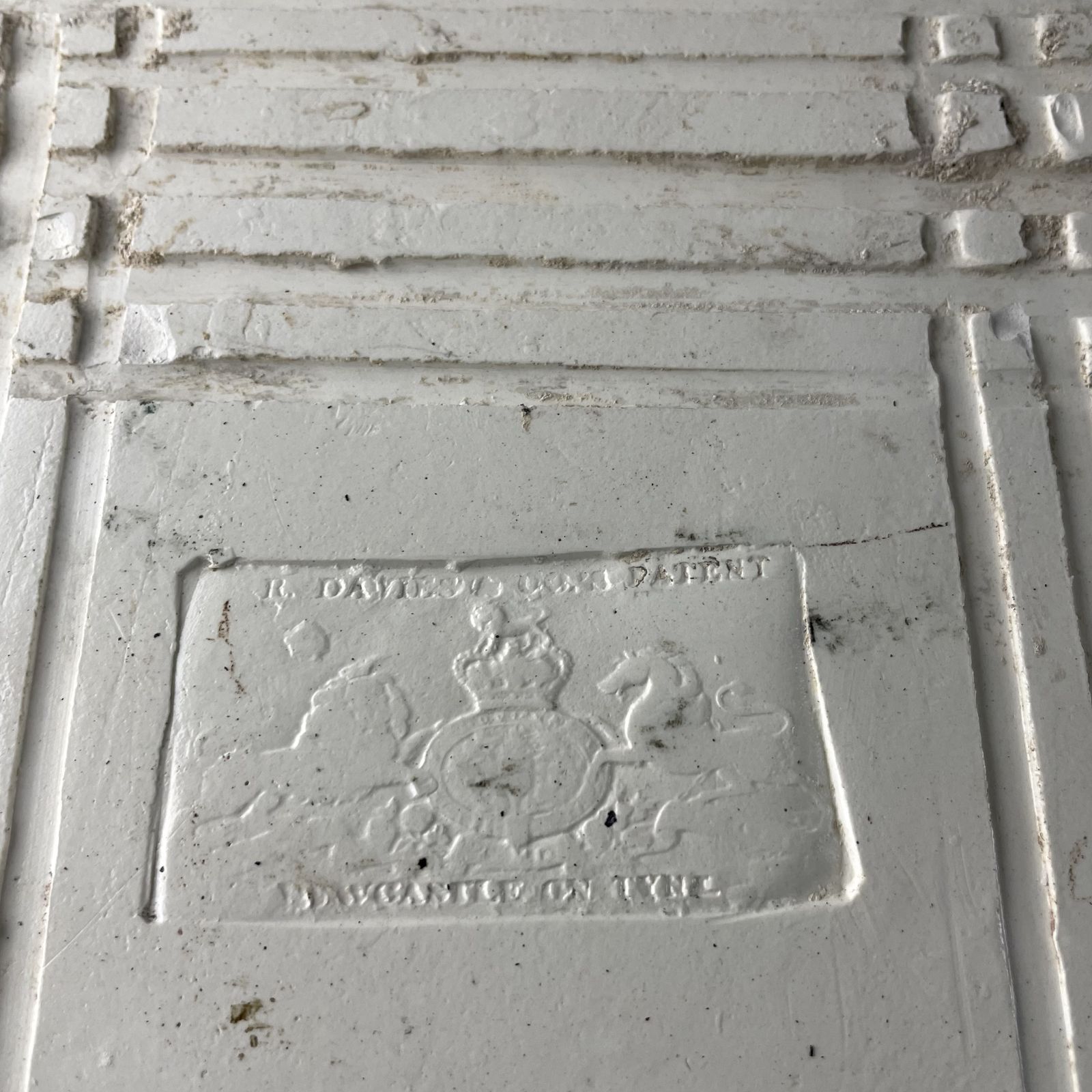 Set Of 6 Victorian 12 Inch Tiles Made By R. Davies & Son photo vintage