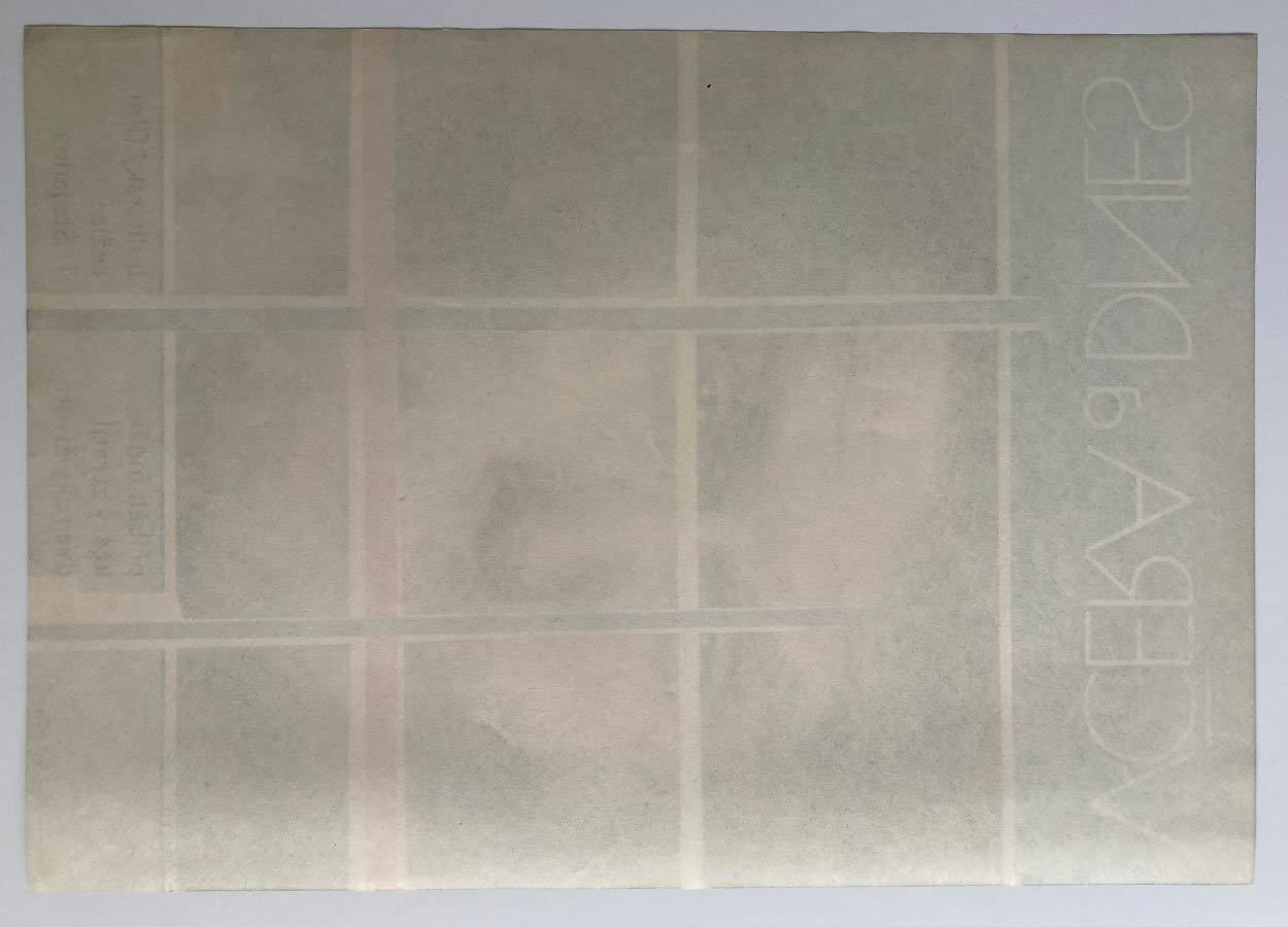 Original Film Poster, Presence, Vladimír Václav Paleček, 1975, Genuine Czech Vintage Print photo 52.0